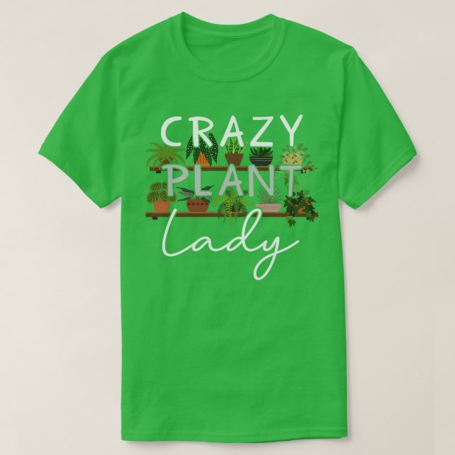 Camiseta Maluca de Planta (Frente do Design)