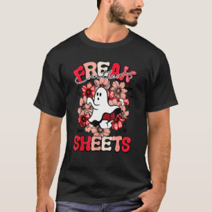Camiseta Maluco Nas Folhas, Flor Vermelho, Mulher-Fantasma