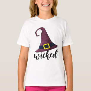 Camiseta Malvado, Chapéu De Bruxas, Famoso Halloween Person