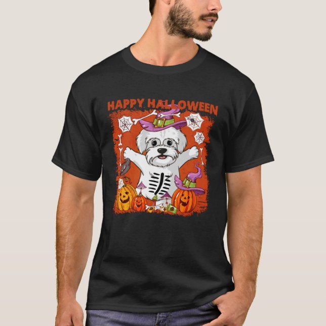 Camiseta Malvado Feliz Dia das Bruxas (Frente)