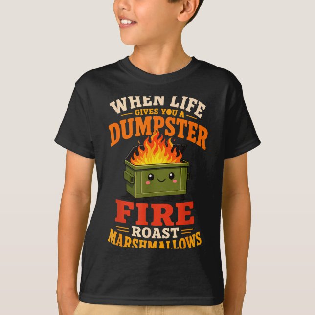 Camiseta Malvavisco engraçado  (Frente)