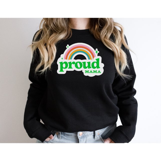 Camiseta Mama-Arco-Íris-Mãe-Boho-Engraçado (Criador carregado)