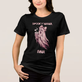Camiseta Mama Assustadora Personalizada Coquette Café Fanta