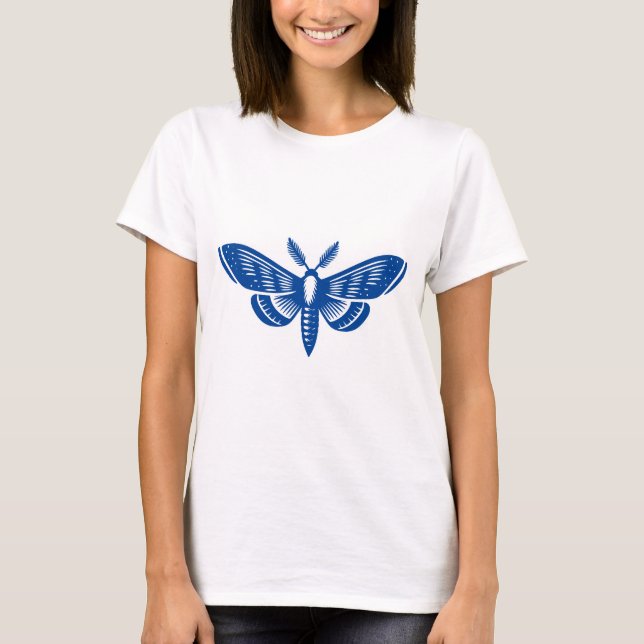 Camiseta Mama - Azul Profundo (Frente)