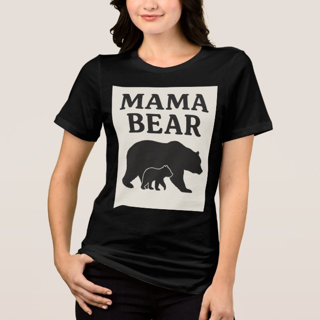 CAMISETA MAMA BEAR (Frente)