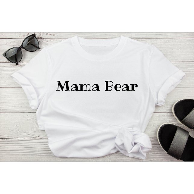 Camiseta Mama Bear (Criador carregado)
