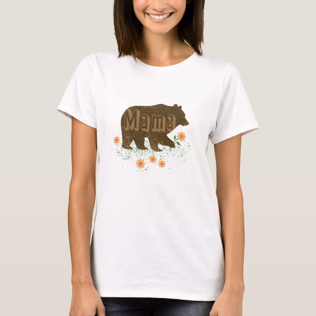 Camiseta Mama Bear (Frente)