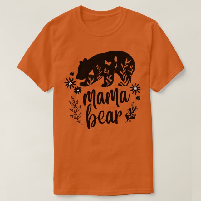 Camiseta Mama Bear 1 (Frente do Design)