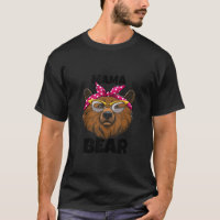 Mama Bear Animal Mulheres Natureza Engraçada Banda