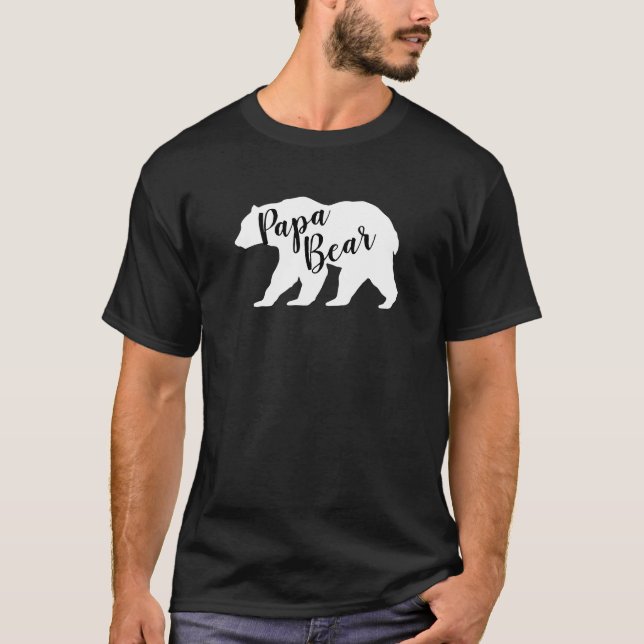 Camiseta Mama Bear Chá de fraldas Woodland Lodge (Frente)