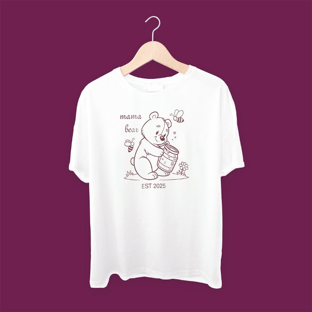 Camiseta Mama Bear Est 2025 (Criador carregado)