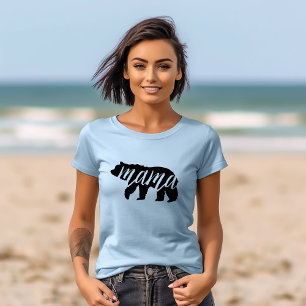 Camiseta Mama Bear   Família Correspondente