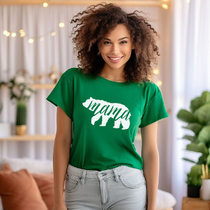 Camiseta Mama Bear   Família Correspondente