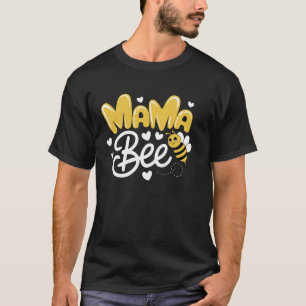 Camiseta Mama Bee Família Correspondência Apicultor Mãe Mam