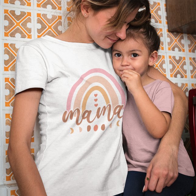 Camiseta Mama Bonito Rainbow (Criador carregado)