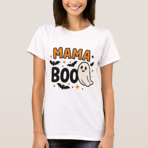Camiseta Mama Boo Correspondência entre a família do Dia
