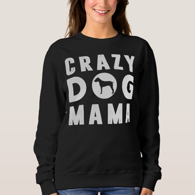 Camiseta Mama Cachorro Louco (Frente)