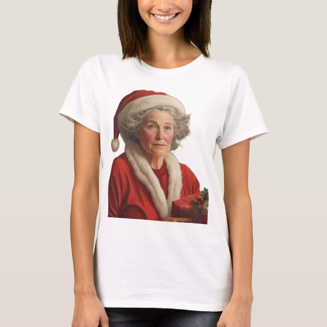 Camiseta Mama Claus (Frente)