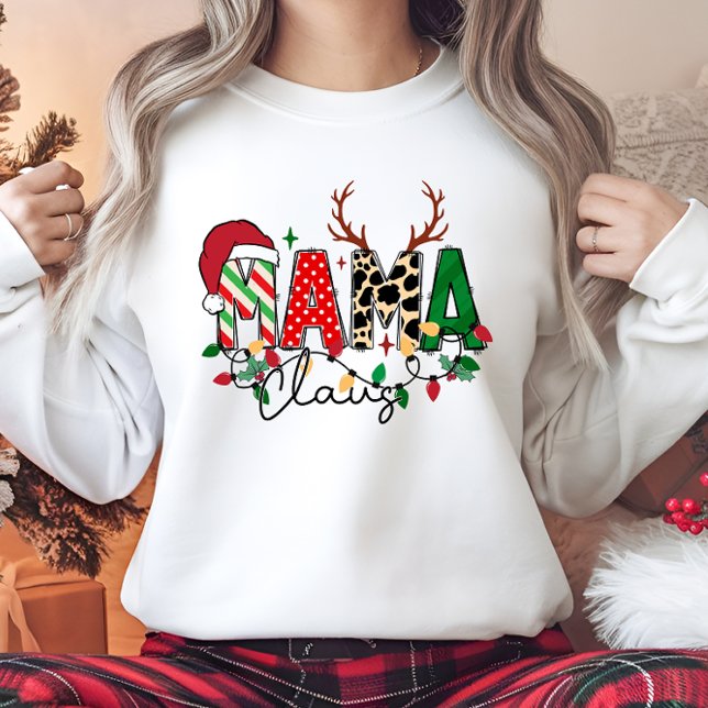 Camiseta Mama Claus - Guardião da Magia de Natal (Mama Claus, Mrs. Claus, Christmas traditions, holiday spirit, Claus family, festive season)