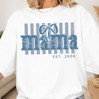Camiseta Mama | Custom New Mom | Pregnancy Announcement