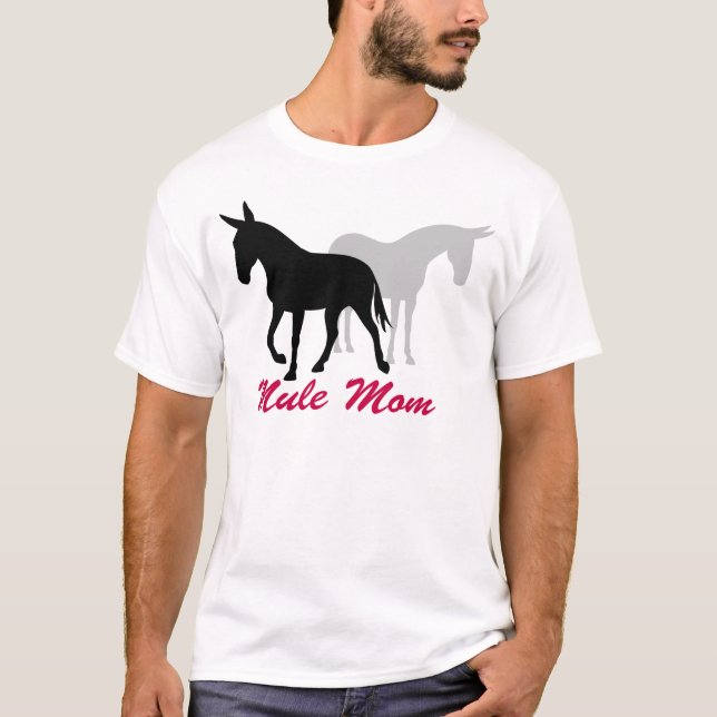 Camiseta Mamã da mula de Gaited (Frente)