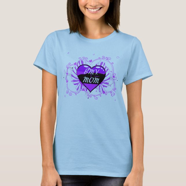 Camiseta Mamã de BMX (Frente)