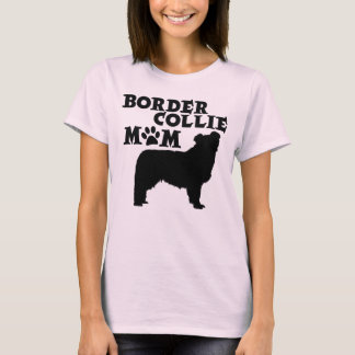 CAMISETA MAMÃ DE BORDER COLLIE