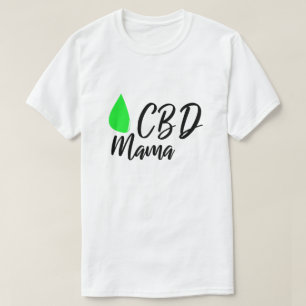 Camiseta Mama de CBD - presente da promoção do marketing