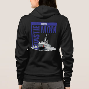 Camiseta Mamã de Coastie/Hoodie orgulhosos do barco