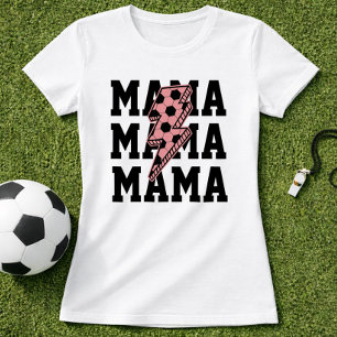 Camiseta Mama de Esportes Futebol Mama Relâmpago