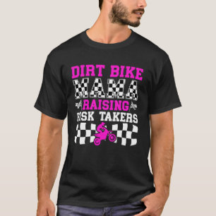 Camiseta Mama de Moto de Terra Orgulhosa Mãe de Moto de Ter
