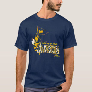 Camiseta Mamã de Stephenville Yellowjackets Colorguard