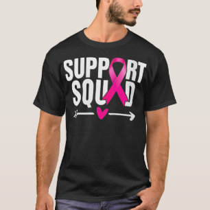 Camiseta Mama de suporte ao guerreiro do Cancer de mama das