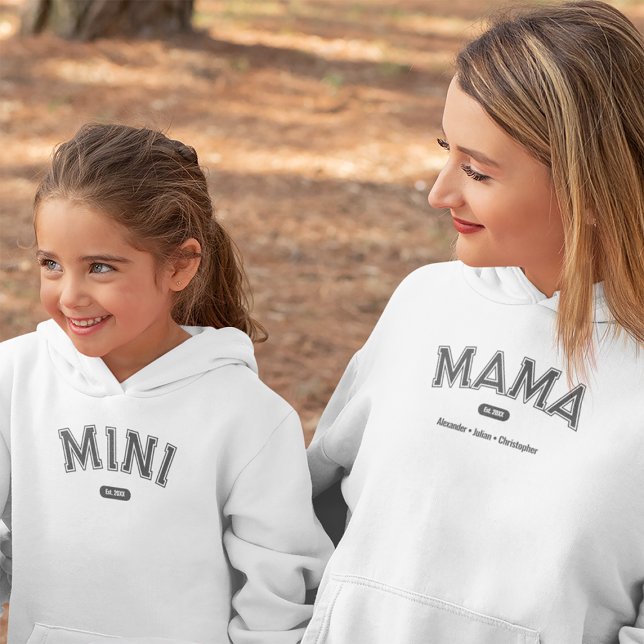 Camiseta Mama de Tipografia Simples Moderna (Criador carregado)
