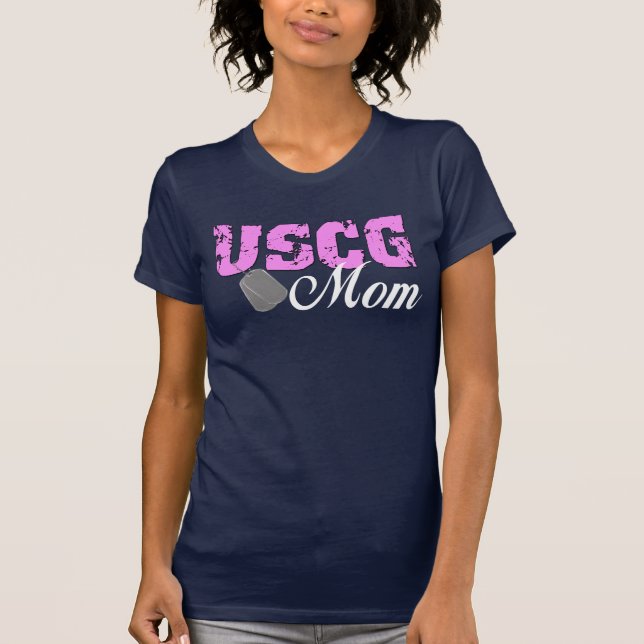Camiseta Mamã de USCG (Frente)