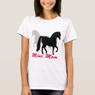 Camiseta Mamã diminuta do cavalo