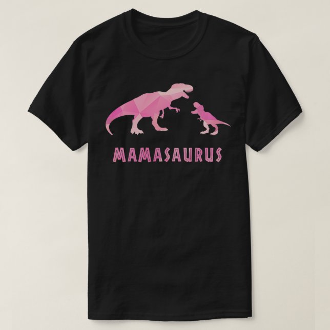 Camiseta Mama Dino Mamasaurus Moletom (Frente do Design)