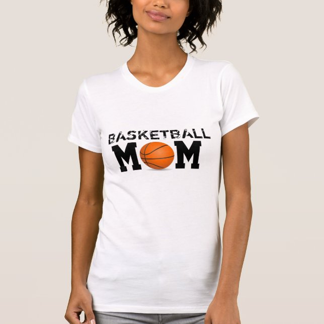 Camiseta Mamã do basquetebol (Frente)