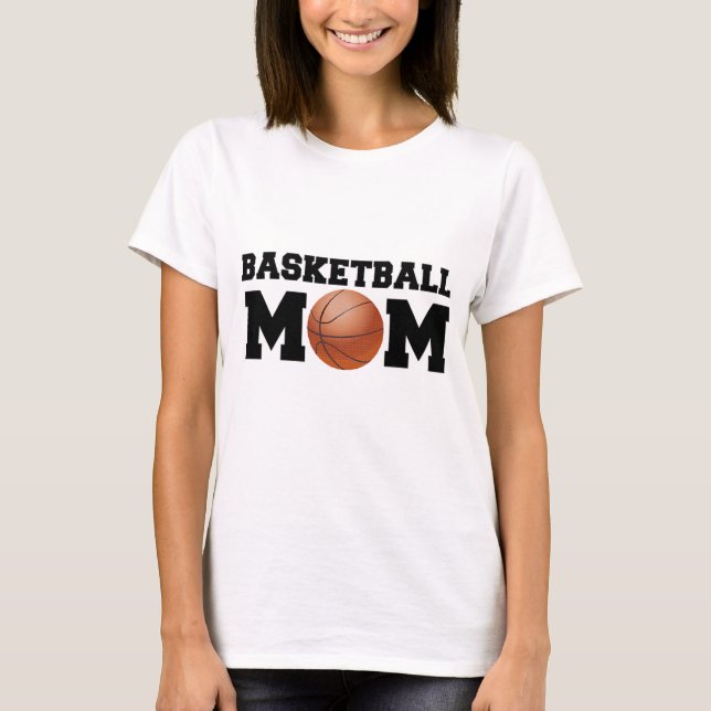 Camiseta Mamã do basquetebol (Frente)