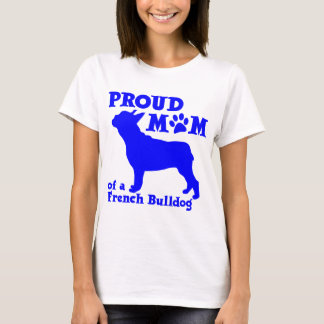 CAMISETA MAMÃ DO BULDOGUE FRANCÊS