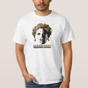 Camiseta Mamã do Goalie do hóquei
