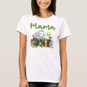 Camiseta Mama dos Animais Selvagens Safari