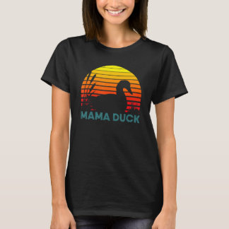 Camiseta Mama Duck Dia de as mães Vintage Costumed