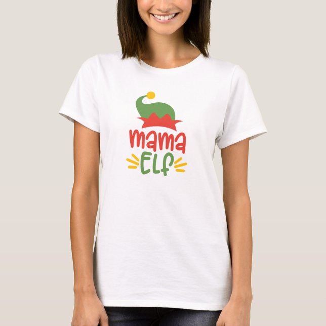 Camiseta Mama Elf (Frente)