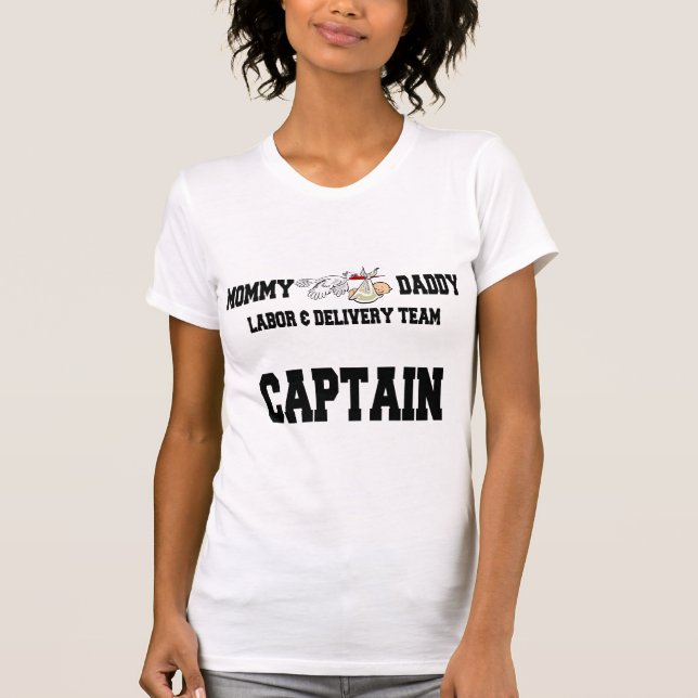 Camiseta Mamã engraçada a ser de maternidade (Frente)