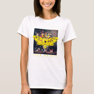 Camiseta Mama espirituosa livre e flor