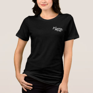 Camiseta Mama Est 2025 Presente para Mãe de Primeira Viagem