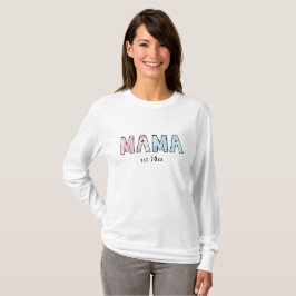 Camiseta Mama est Basic Long Sleeve