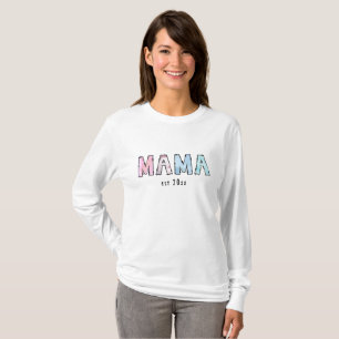 Camiseta Mama est Basic Long Sleeve