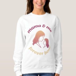 Camiseta Mama & Eu Laço Eterno Mãe e Filha